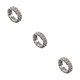 thumbnail image 1 of Minnieouse Anillo con incrustaciones de cristal Diamantes radiantes Ocasiones especiales Compromiso único Anillo de promesa de boda plata 2 filas Type1 NO1, 1 of 6