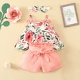 CONYUMN Toddler Girls Sleeveless Ruffles Sunflower Prints T Shirt Tops