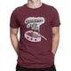 thumbnail image 5 of Camisetas de algodón puro para hombre, camisetas de cuello redondo, camisetas rosas A-Ariel de manga corta para adultos., 5 of 7