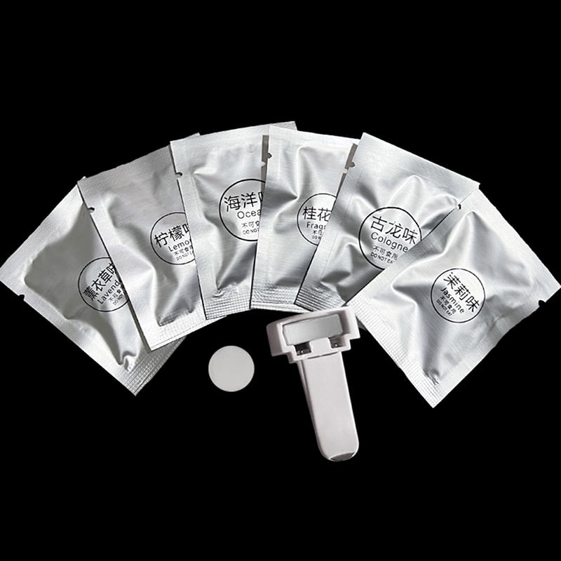 10Pack Car Air Freshener Refills Car Air Vent Clip Replacement Pads Solid Car Scent Aroma