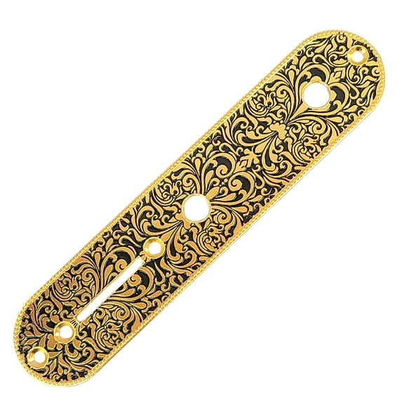 Electric Guitar Telecaster TL TELE Replacement Bridge Switch Control Plate Zinc Alloy Gold