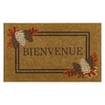 thumbnail image 1 of Mohawk Home Fall Bienvenue Faux Coir Polyester Doormat, Multi, 18" x 30", 1 of 7