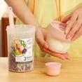thumbnail image 4 of ACDANC 2026 New Cereal and Milk Container on the Go Double Layer Hiking Food Container Snack Cup Camping and Rv Storage and Organization to Go Cup for Crunch Yogurt Container 560/760Ml, 4 of 6