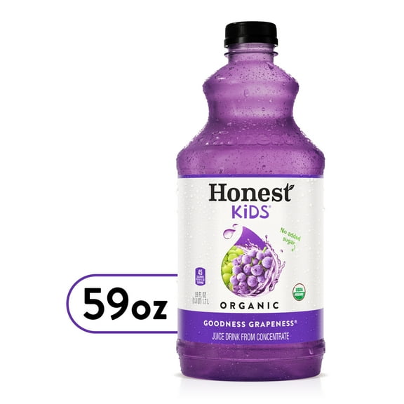 Honest Kids Goodness Grapeness Grape Fruit Juice, 59 fl oz