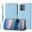Light Blue, variant on Phone Case for Motorola Moto G84 Litch Pattern Card Slots Holder Flip Folio Wallet PU Lether