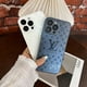 thumbnail image 4 of Funda De Cristal HD Premium Para iphone 11 , 12 , 13 , 14 , ProMax , 3D , Erosionada , Patrón LV , Cubierta Protectora De Lente De Cobertura Total, 4 of 4