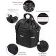 thumbnail image 2 of Bicycle Basket Front Detachable Waterproof Bike Handlebar Basket, 2 of 3