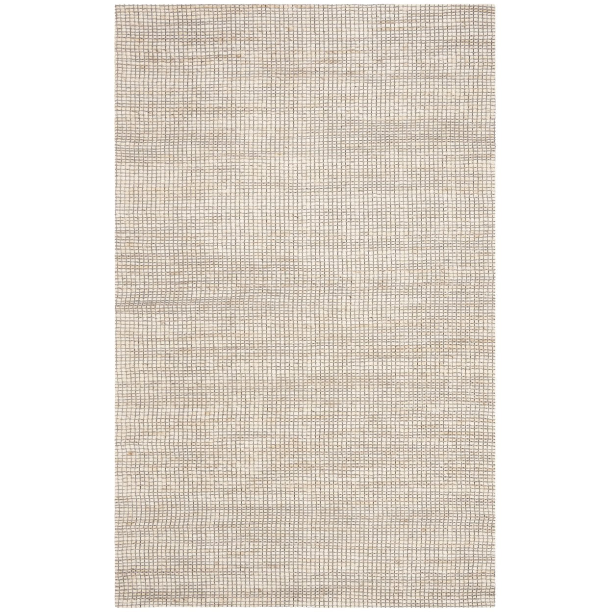 SAFAVIEH Marbella Christina Solid Area Rug, Ivory, 4' x 4' Square
