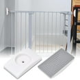 thumbnail image 2 of Juego de 4 protectores de pared para escaleras y rejas de puertas Dispositivo de fijación para protección de rejillas Salvamuros Almohadillas protectoras de pared para puertas, 2 of 4