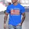 thumbnail image 5 of Camiseta De Manga Corta Para Hombre Algodon 51St State Canada. Camiseta Makes Canada 51St State. Camiseta Makes America And Canada Great Again. Camiseta Para Hombre., 5 of 5