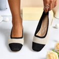 thumbnail image 6 of Willtoo Women Flat Shoes 2026 Knitted Lightweight Slip-on Loafers Breathabel Soft Comfortable Ballet Flats, 6 of 6