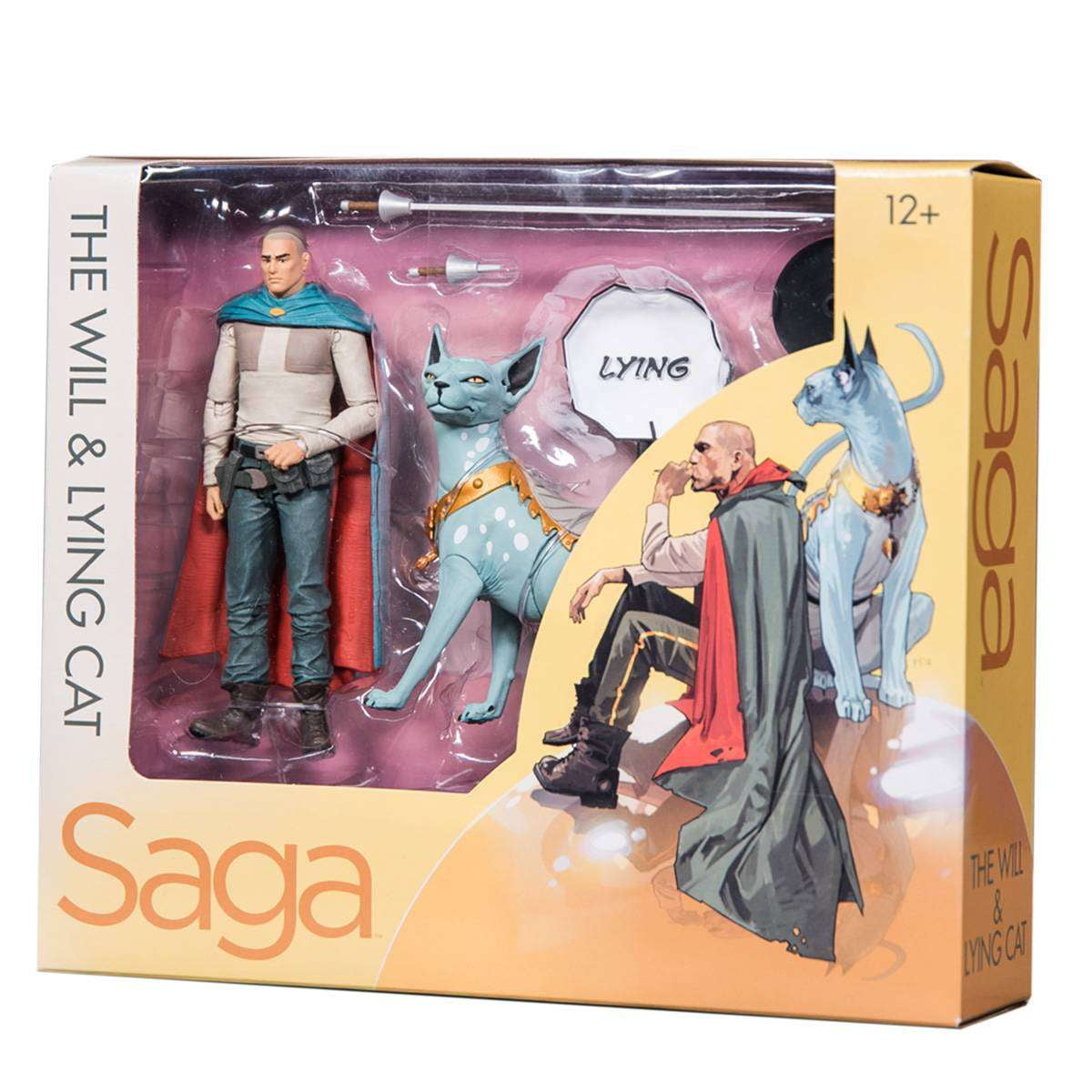 SAGA The Will and Lying Cat Action Figure 2-Pack 