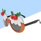 thumbnail image 3 of EeaseMX Gafas de sol navideñas novedosas, accesorios fotográficos navideños, regalos de fiesta, suministros para Navidad, Halloween, fiesta de disfraces, cosplay, 3 of 7