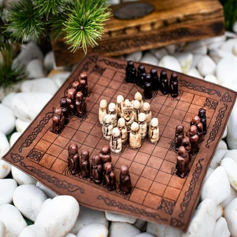 Wood Resin Chess Set