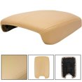thumbnail image 2 of Center Console Armrest Cover for 2008 2009 2010 2011 2012 Honda Accord Auto Leather Suture Console Lid Cover Replacement (Beige), 2 of 10