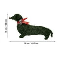 Black and Friday Deals 2024 Sausage Dog Wreath Artificial Branches