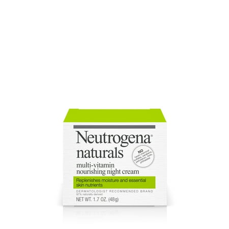 Neutrogena Naturals Multi-Vitamin Hydrating & Nourishing Facial Night Cream, 1.7 Oz. - Walmart.com