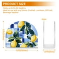 thumbnail image 4 of Yayeee Napkin Holder for Table Set of 2 Kitchen Paper Tissue Organization, Cartoon Lemon Leaves, 4 of 8