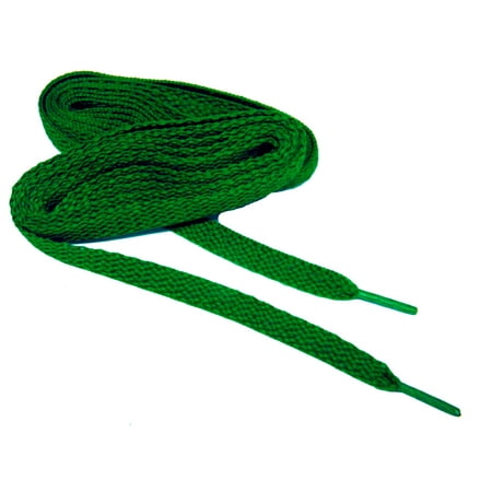 

Kelly Green ProATHLETIC™ 8mm Flat 5/16 Style Sneaker Shoelaces (2 Pair Pack 36 Inch 91 cm)