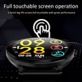 thumbnail image 4 of Reloj inteligente Reloj inteligente K9 Pantalla IPS de 1.30 pulgadas IP68 Impermeable BT4.0 Temporizador de ejercicio Podómetro Calorías Distancia Frecuencia cardíaca Presión arterial Oxíge 1 1, 4 of 5