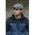 thumbnail image 2 of Mucros Weavers Men's 100% Wool Tweed Flat Kerry Flat Cap Made in Ireland, 2 of 5