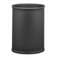 thumbnail image 1 of Kraftware 69474 Soho Leatherette Waste Basket in Black, 1 of 1
