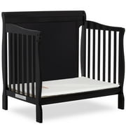 Dream On Me Alice 3-in-1 Full Panel Convertible Mini Crib, White, Greenguard Gold Certified