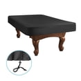 thumbnail image 1 of Pvc Pool Table Cover Oxford Cloth with PVC Coating Waterproof and Silver Coated for Outdoor  Pong Table Cover Drawstring Design Lightweight Black, 1 of 6
