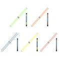 thumbnail image 3 of Maoww Fiberglass Golf Alignment Stick Portable Gesture Adjusting Foldable Direction Indicator Rod Outdoor Practising Tools Golfing Orange, 3 of 4