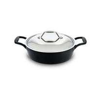 All-Clad Enameled Cast Iron, Braiser with Lid, 4 quart