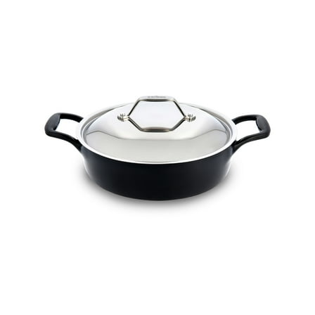 All-Clad Enameled Cast Iron, Braiser with Lid, 4 quart