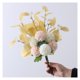 thumbnail image 1 of Flores artificiales de seda, ramo de anémona blanco for novia, fiesta en casa, habitación, mesa, planta decorativa, flor falsa, 1 of 8