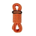 thumbnail image 1 of Nvzi 2 cordones de nailon trenzado de 5 mm para acampar, hamacas, tendederos, senderismo y pesca, 4 yardas, color naranja, 1 of 4