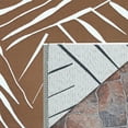 thumbnail image 2 of Couristan Dolce Parquet 5'3" x 7'6" Amber Outdoor Rug, 2 of 7