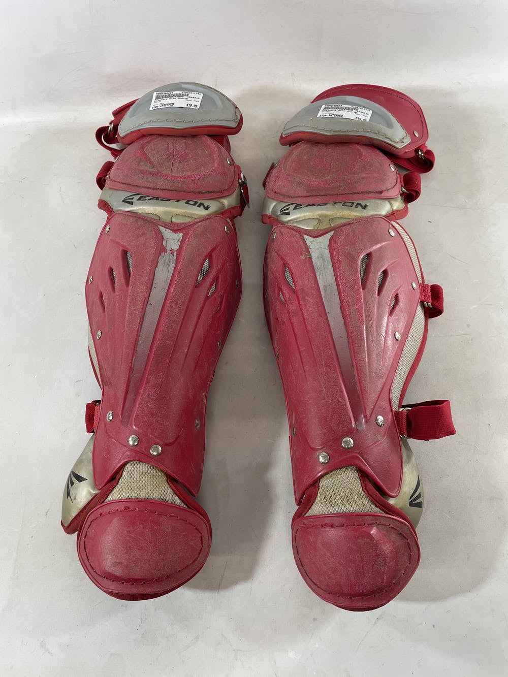 Used Easton Mako Catchers Leg Guards Intermediate