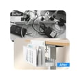 thumbnail image 6 of MAXECHO Desk Side Storage Under Desk Laptop Mount Table Side Hanging File Organizer No Drill Clamp On Cable Management Tray Laptop Holder With Magnetic Pen Holder For Office And Home Load 22 Lbs, 6 of 8