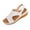 White, variant on Summer Sandals for Women Versatile Peep-Toe Open-Toe Breathable Comfortable Sandals