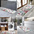 thumbnail image 2 of Pioneer Flower Floral Print Pattern Kitchen Rug Mat,Kitchen Runner Rugs Non Skid Washable,Decorative Kitchen Floor Mats for Kitchen,Sink,Laundry,17"X47", 2 of 5