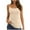 Beige 24002, variant on Bufgaceh Women's Modal Camisole Shelf Bra Spaghetti Straps Tank Tops Comfort Adjustable Straps Loungewear with Built in Bra