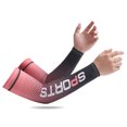 thumbnail image 1 of Manga Del Brazo Tmvgtek 1 Par De Fundas Para Puños Unisex Para Ciclismo, Correr, Protección Solar, Mangas Para Brazos (Rojo), 1 of 6