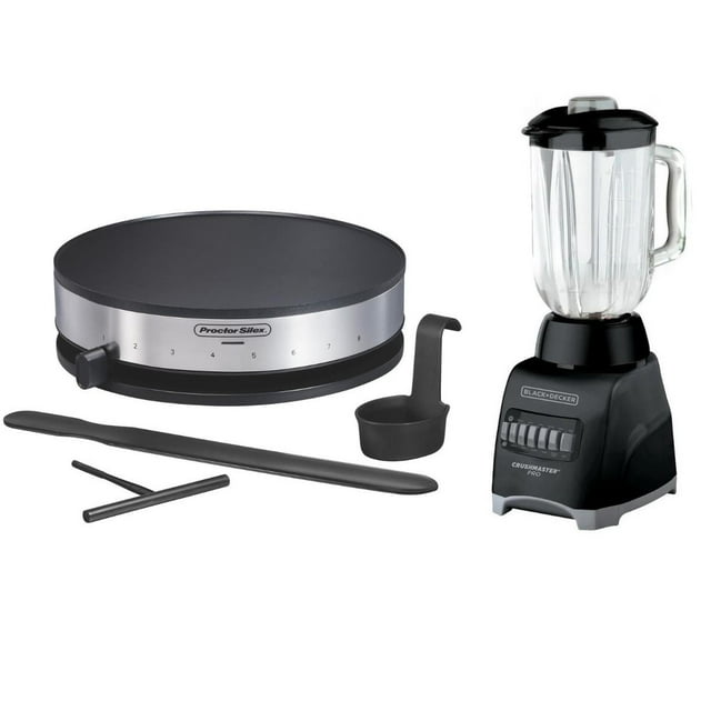 COMBO LICUADORA BL1000 + CREPERA 30CM HAMILTON