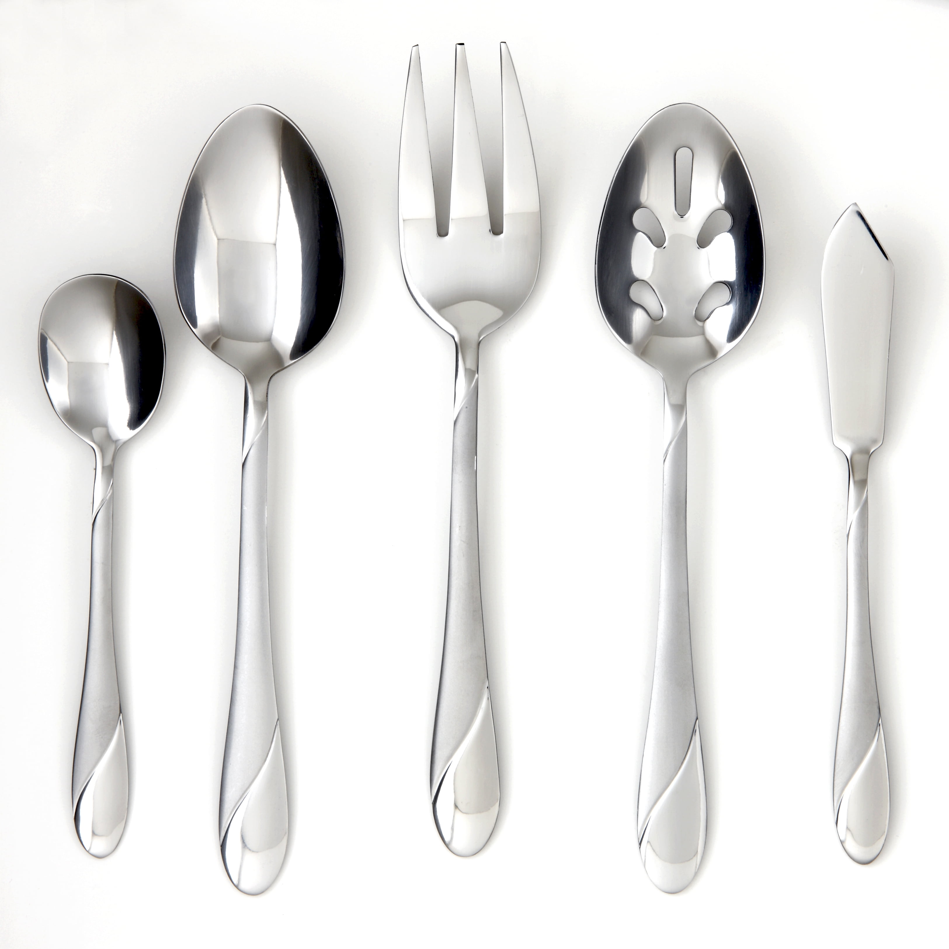 Cambridge Stainless Steel 89Piece Flatware Set with 5Piece Hostess