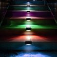 thumbnail image 5 of Luz Solar para escalera exterior, luz LED impermeable para decoración de jardín, balcón, valla de Patio, 5 of 5
