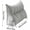 J, variant on Bizhua Black Gray 50*60Cm Uatriangular Headrest for Double Beds Backrest with Detachable Cover Ergonomic Long Pillow Backrest Suitable for Dormitory Beds Sofas Bunk Beds (24X20 Inch)