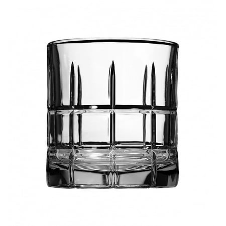 Anchor Hocking Manchester Rocks Old Fashioned Whiskey Glasses, 10.5 oz ,Set of 4