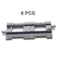 thumbnail image 1 of new straight tracks duplo train tracks blocks crossover parts railway switch building bricks gift sm, 1 of 5