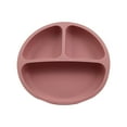 thumbnail image 6 of ievspot 1 Pcs Silicone Baby Plate, Round Suction Cup Compartment Plate, BPA Free Silicone 3 Compartment Baby Plate, 6 of 8