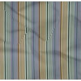 thumbnail image 4 of oneOone Organic Cotton Poplin Twill Fabric Multicolor Stripe Printed Craft Fabric BTY 42 Inch Wide, 4 of 4