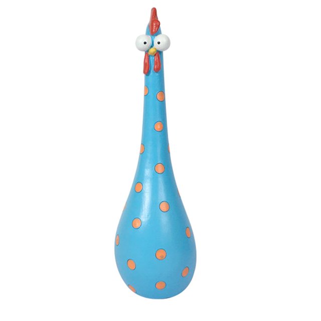 Pollo De Dibujos Animados, Estatua De Animal De Pollito Y Divertido, Adornos Decorativos Encantadores, Figurita, Decoración Del Hogar Para Jardín seitruly HA042875-09