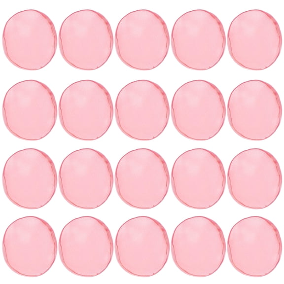 OULII Artificial Silk Rose Flower Petals Pink for Bridal Shower and Valentine Day Decoration